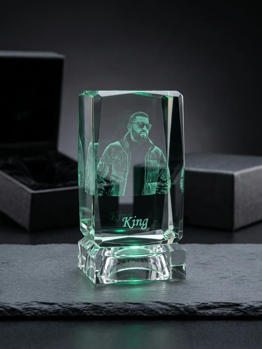 Rectangular Crystal 5*8 cm