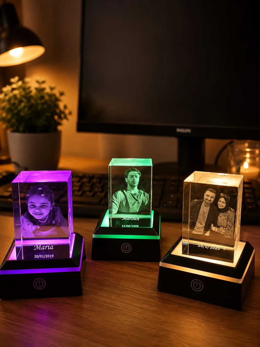 3D crystal Engraving